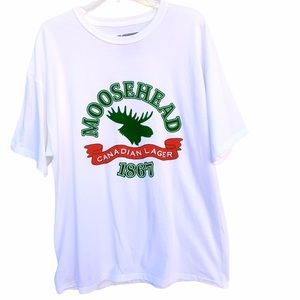 Moosehead Lager Beer Graphic Tee T Shirt XL